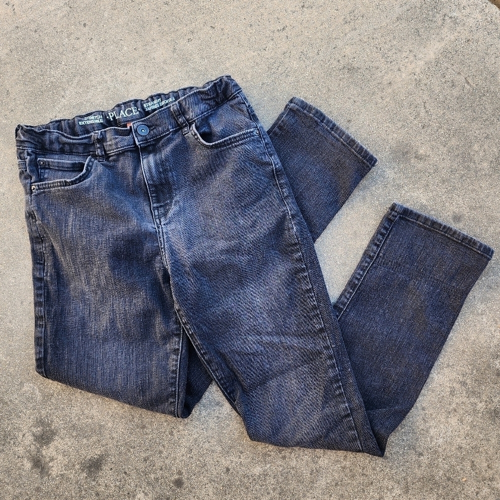 Children's Place Black straight leg jeans Size 16